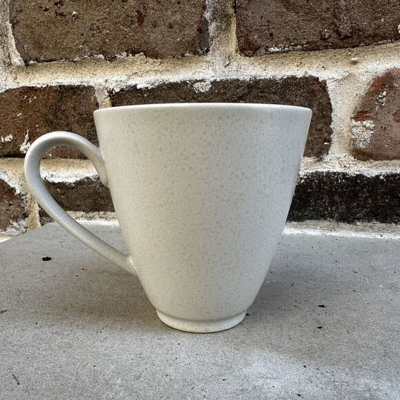 Crate & Barrel | DESIGN HOUSE Stockholm~Pearl White Stoneware Coffee mug tea cup - Picture 2 of 4